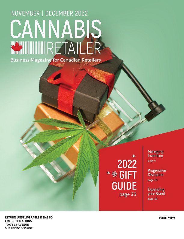 Featured image for “Cannabis Retailer November/December 2022”